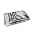 Stainless steel dinner plate, dense hole leakage plate, kitchen plate, for home vegetable plate, square plate, drying plate, oil filter plate, stainless steel products