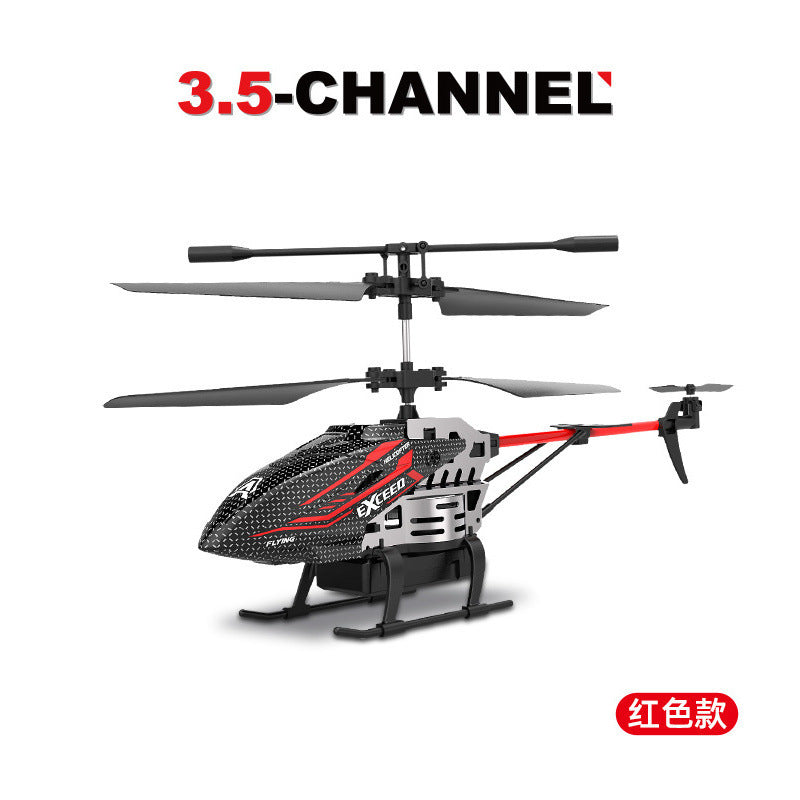 hot-selling remote control aircraft amazon kids-resistant 3.5-way fixed-height helicopter with colorful lights aircraft