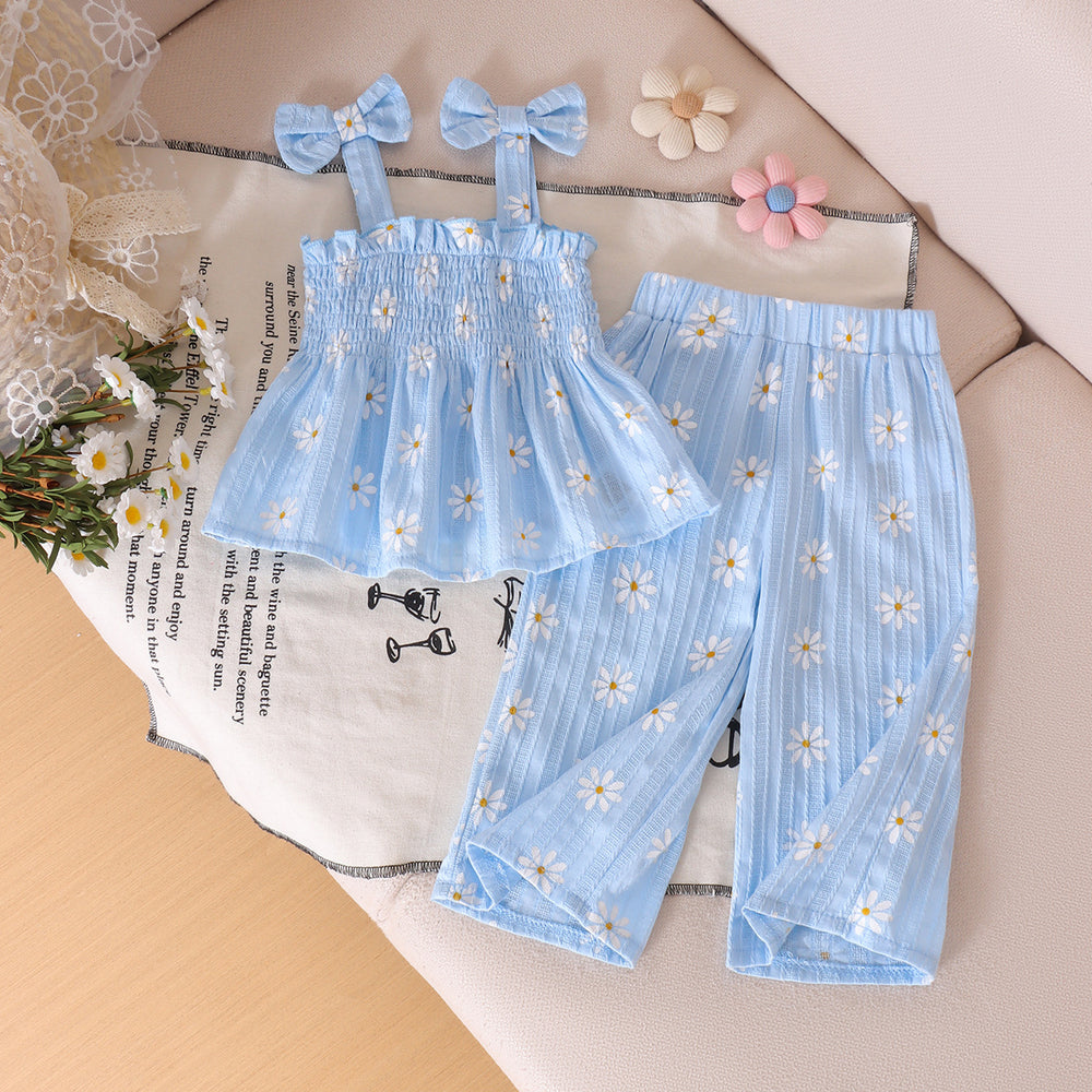 Kids clothing  cross-border new arrivalfashionspring & fallgirl pink suspender tops baby children's clothing