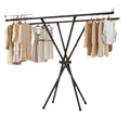 Indoor foldable clothes drying rack floor-standing clothes drying pole balcony for home clothes hanger bedroom handy gadget foldable floor-standing