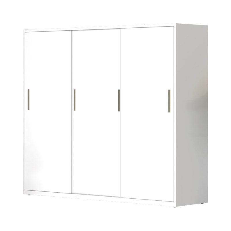 Household metal wardrobe  popular bedroom iron wardrobe simple balcony storage cabinet formaldehyde-free children's wardrobe