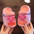 Girls' slippers - kitten design - summer  new arrival - baby indoor home bath eva slides - non-slip - boys'