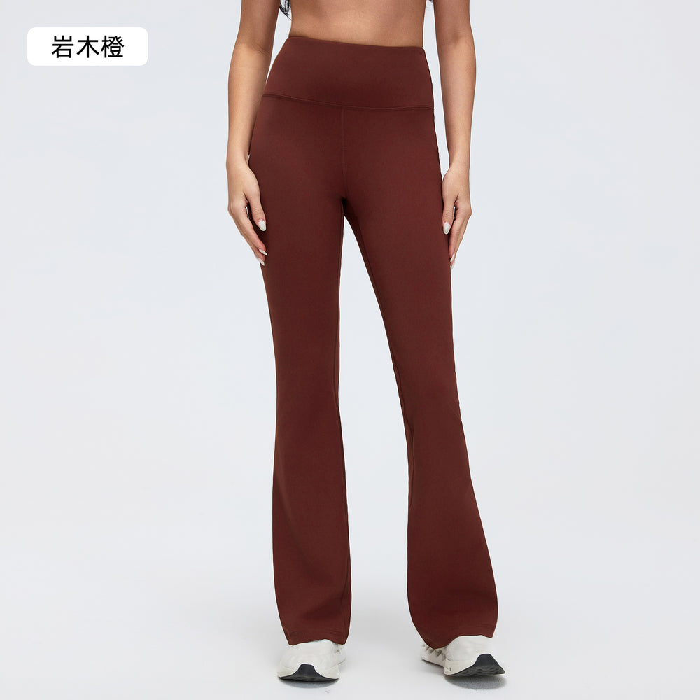 Millennial new slimming booty-lifting flare yoga pants - high-stretch, barely-there feel, versatile fashionable workout leggings for women dl204