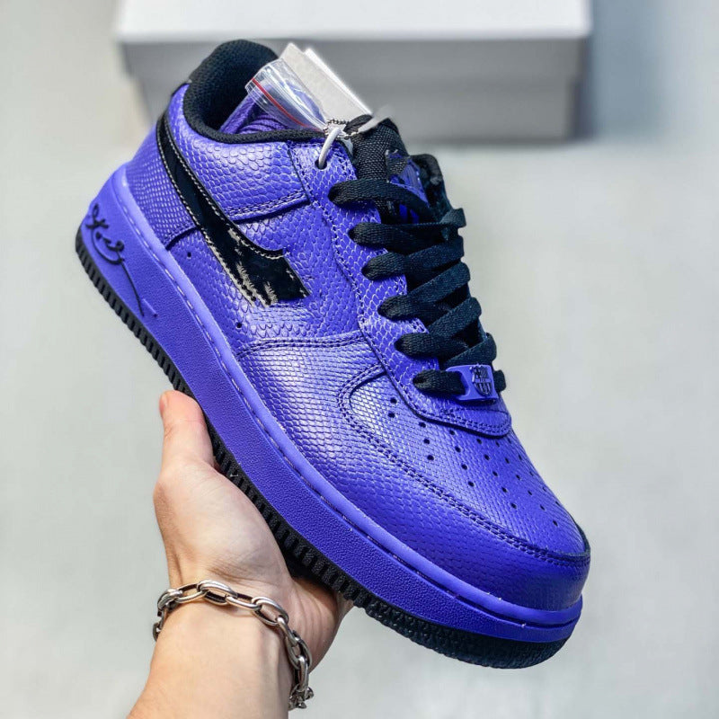 Putian pure original air force one af1 sneakers mencasual life casual shoes couple easiest for matchplaid sneakers