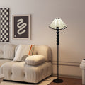 Five-sphere floor lamp - nordic retro pleated living room sofa decorative ambient light - minimalist eye-caring bedroom bedside lamp