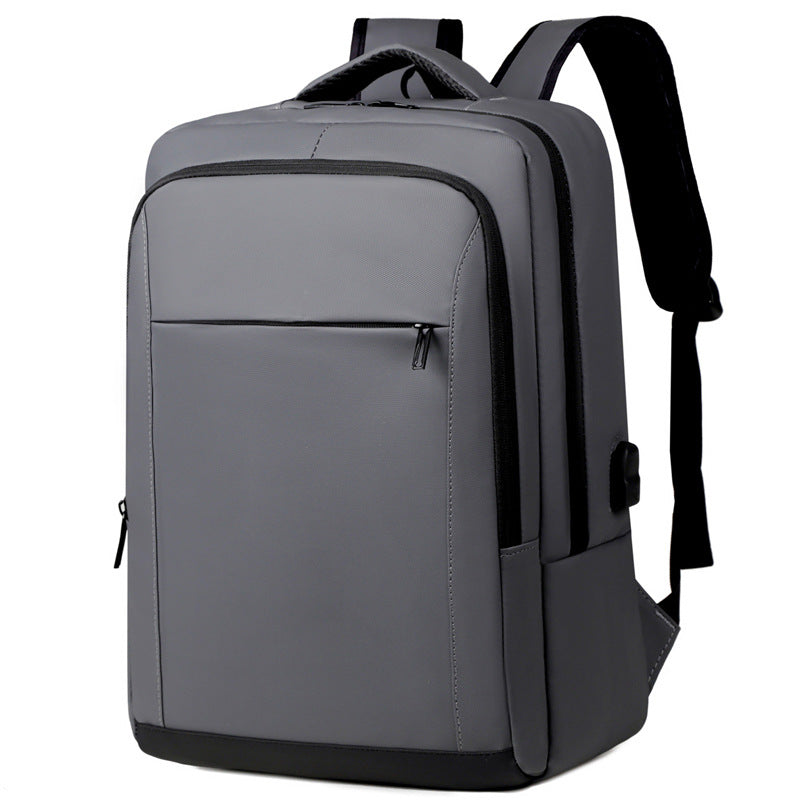 New backpack student large-capacity business trip men's backpack outdoor portable USB business computer bag school bag