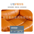 Space sofa capsule lazy electric massage single faux leather rocking reclining functional sofa chair - comfortable & multifunctional