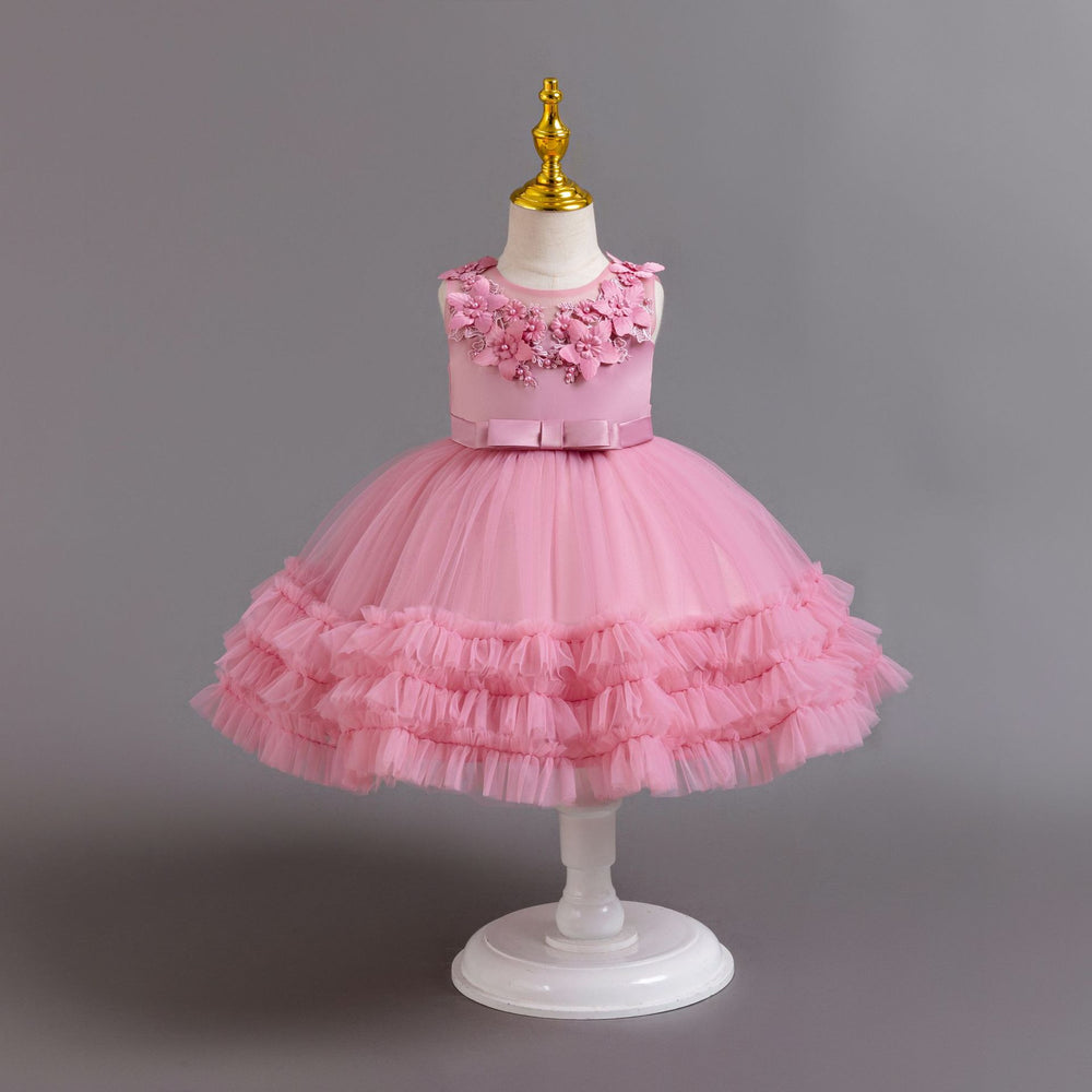 in stockgirl princess dress tutu cake skirt first birthday birthday dress dresskids dress