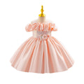 New girls' first birthday dress, birthday party dress, high-end kids' dress, christmas princess dress for girls, kids' gown