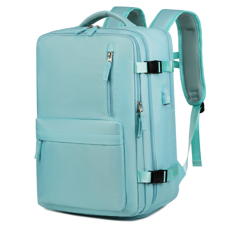 Cross-border travel backpack backpack short business trip lightweight travel bag luggage bag college student shoe warehouse computer schoolbag