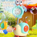 new arrival cartoon q version snail 20-hole bubble electric bubble machine fully automatic bubble gun toys for boys and girls
