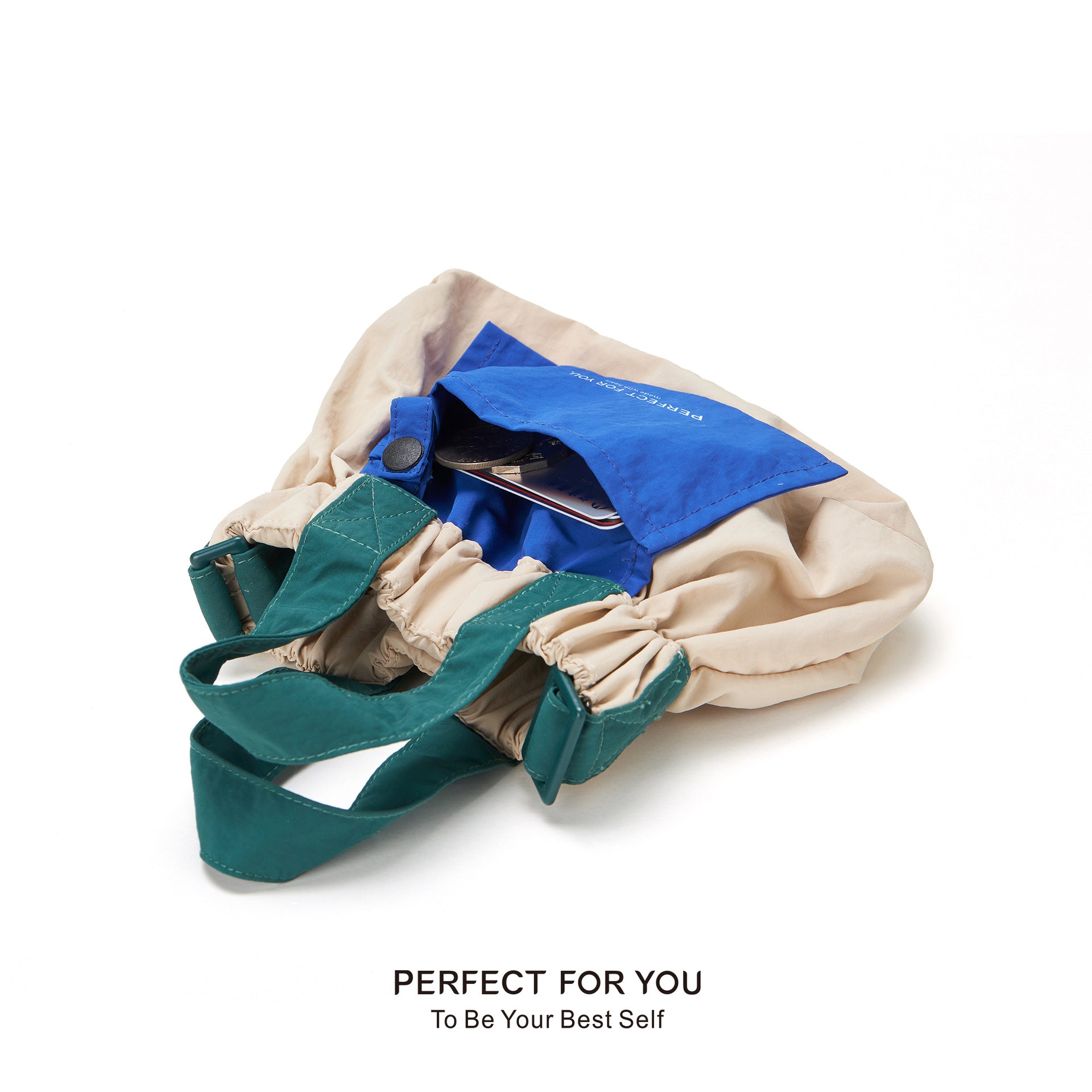 Cross-border new messenger bag fashionable Singapore small bag nylon waterproof shoulder bag large capacity can be stored underarm bag