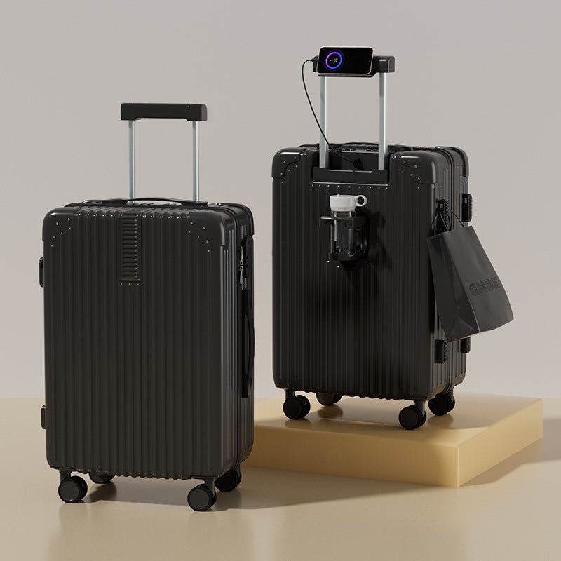 New child and mother suitcase silent universal wheel 20 inch boarding case large capacity trolley case 26 inch wedding case password