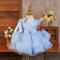 Dress mesh birthday kids dress trailing princess girl costume tutu skirt catwalk tutu piano costume