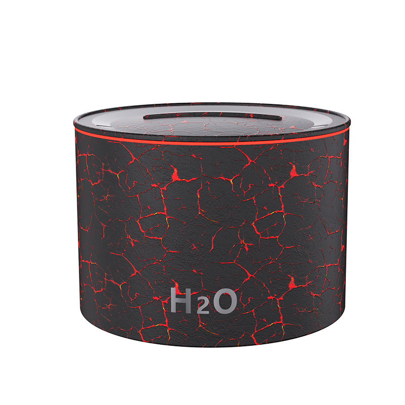 new humidifier, colorful simulated flame aroma diffuser, home hotel desktop usb air humidifier
