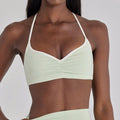 New arrival yoga clothes high waist hip lifting and abdominal control shorts nine-point pants suspenders beautiful back running sports intimates bra suit