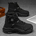 Boots men's shoes spring high-top british style retroworkwear boots thick solewaterproof outdoor hiking desert combat boots