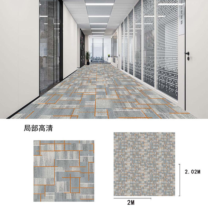 In stock haima 800g nylon carpet hotel corridor aisle thickened flame retardant b1 fireproof bedroom carpet