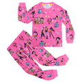 Ready stock: witcher squad kids' long sleeve pajama set - girls' long sleeve top & pants set (sizes for mid-to-large children)