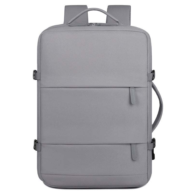 Cross-border new backpack men's and women's multi-functional business and leisure computer bag large-capacity short-distance travel backpack