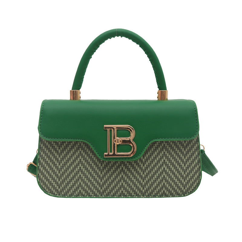 Cross-border senior design women's bag 2025 new leisure commuting practical versatile hand carry shoulder messenger bag