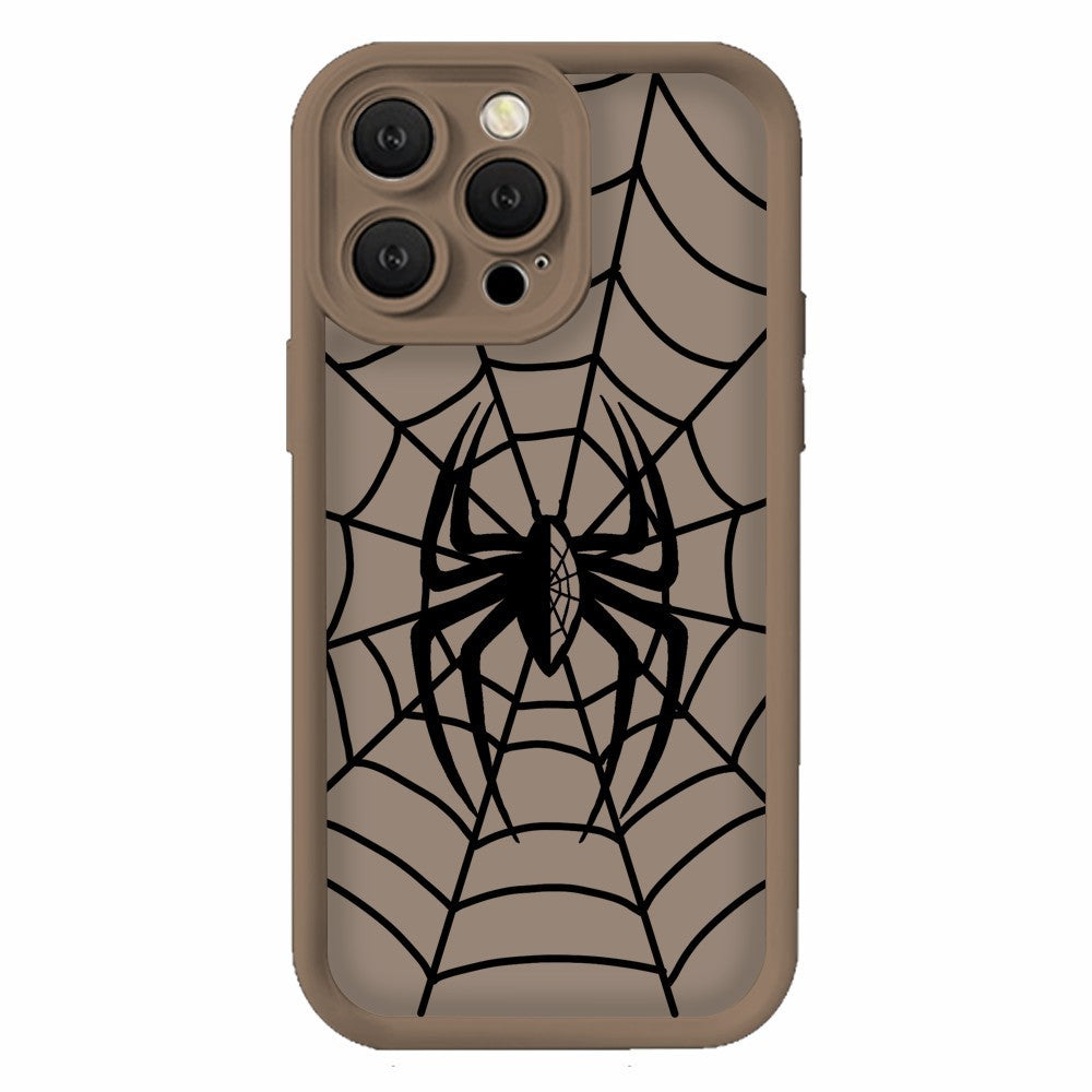 Custom painted phone case - cartoon design for iphone 16, solid color apple 15, diamond sand diy phone 14 soft case