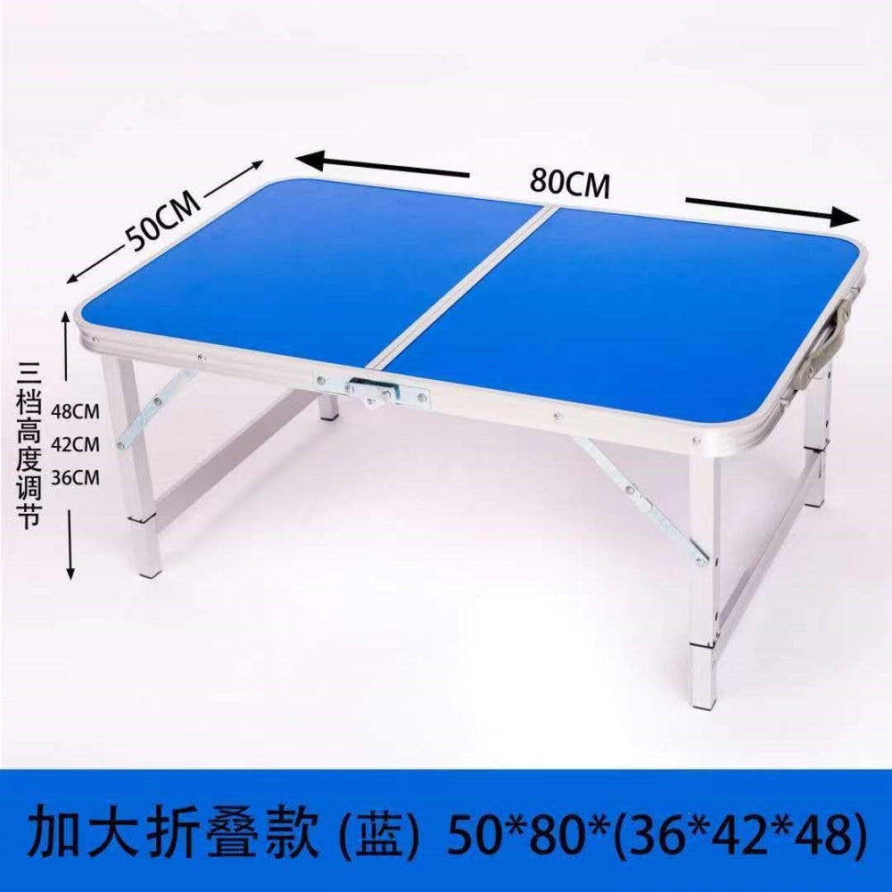 Outdoor foldable table portable camping picnic table night market stall street vendor retractable aluminum alloy foldable table