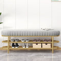 Shoe changing stool door for home soft bag shoe stool shoe cabinet stool all-in-one entrance door popular can sit bench stool