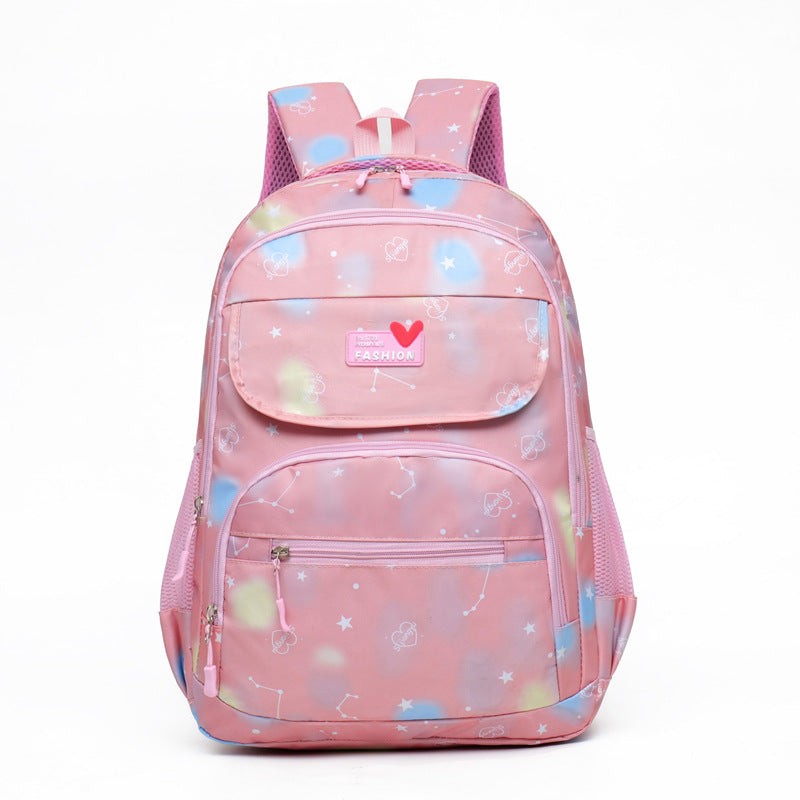 New schoolbag wholesale primary school backpack light spine protection large capacity cartoon backpack grade 3-6