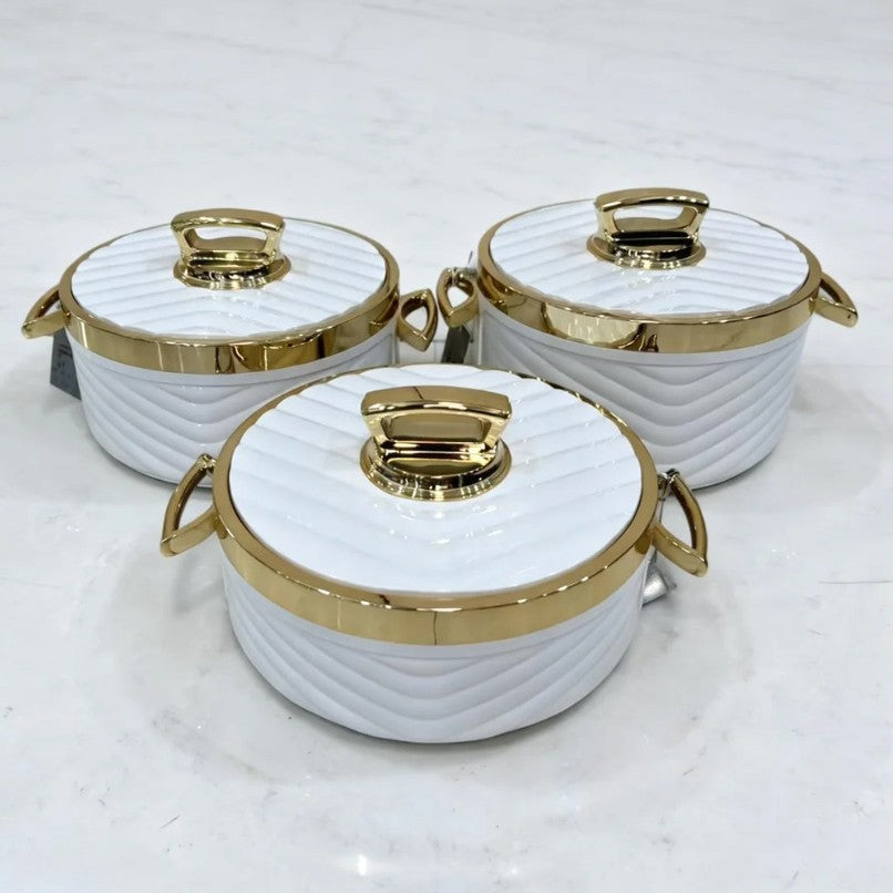 Food warmer 3pcsexportclassy large-capacity insulated lunch box 1.5l-2l-2.5l insulated tableware