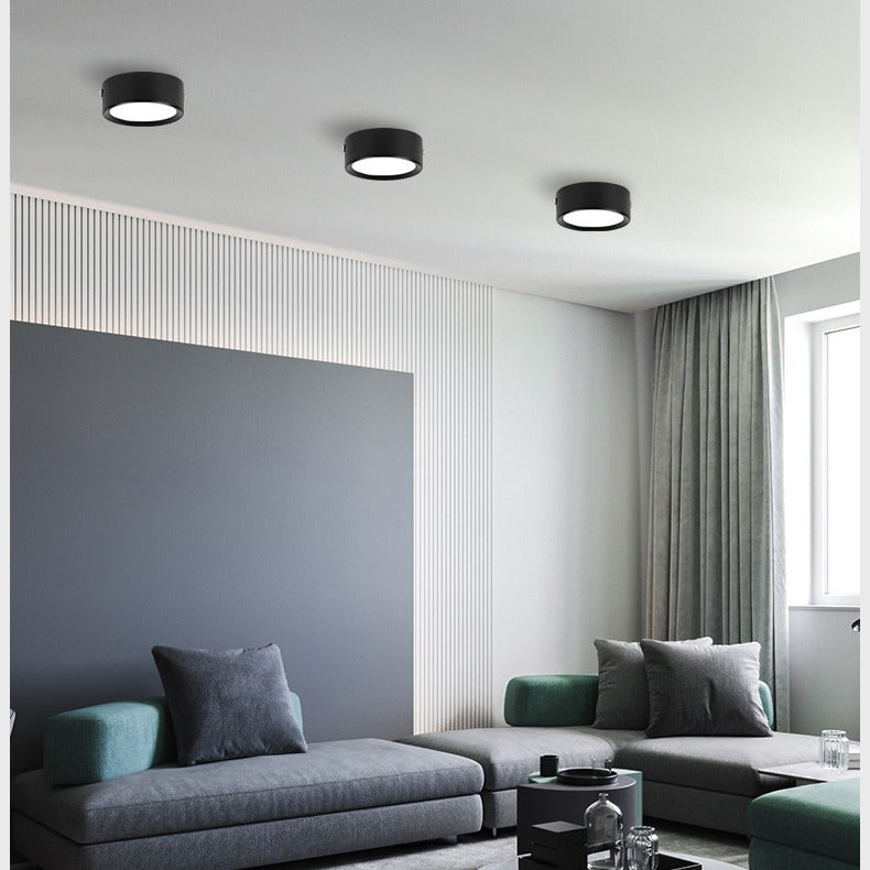 Three pine LED surface mounted led small ceiling light without opening, bedside aisle light, entrance light, entrance ceiling light