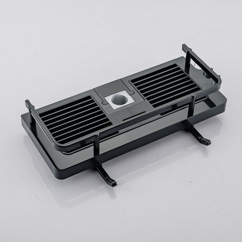 Shower Shelf No Punching Toilet Bathroom Shower Lift Rod Body Wash Shampoo Tray Storage Shelf