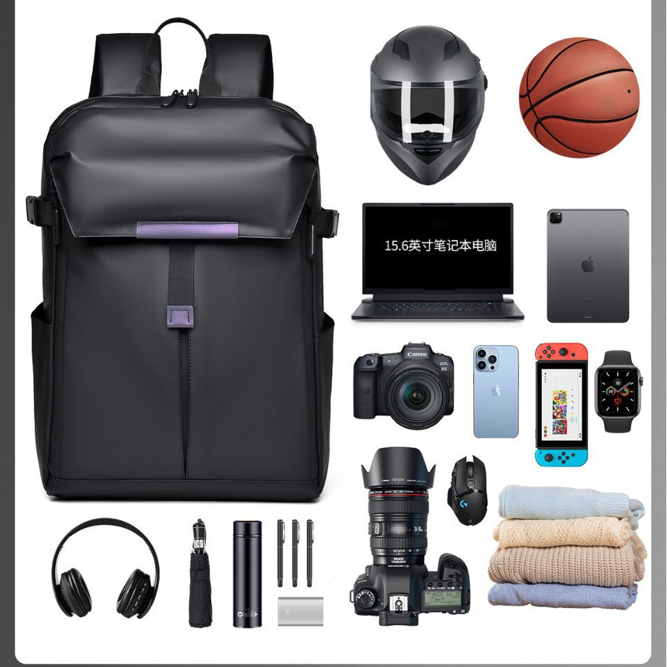 New Functional Wind Men's Backpack Outdoor Long and Short Trip Bag Travel Computer Backpack Cycling Bag