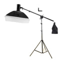 Live broadcast light fill light top light stand transverse arm photography light transverse bar universal wheel rocker arm 1/4 screw light stand transverse arm rod