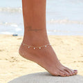 new arrival women's anklet fashionfashion diamond tassel chain anklet jewelry in stock wholesale