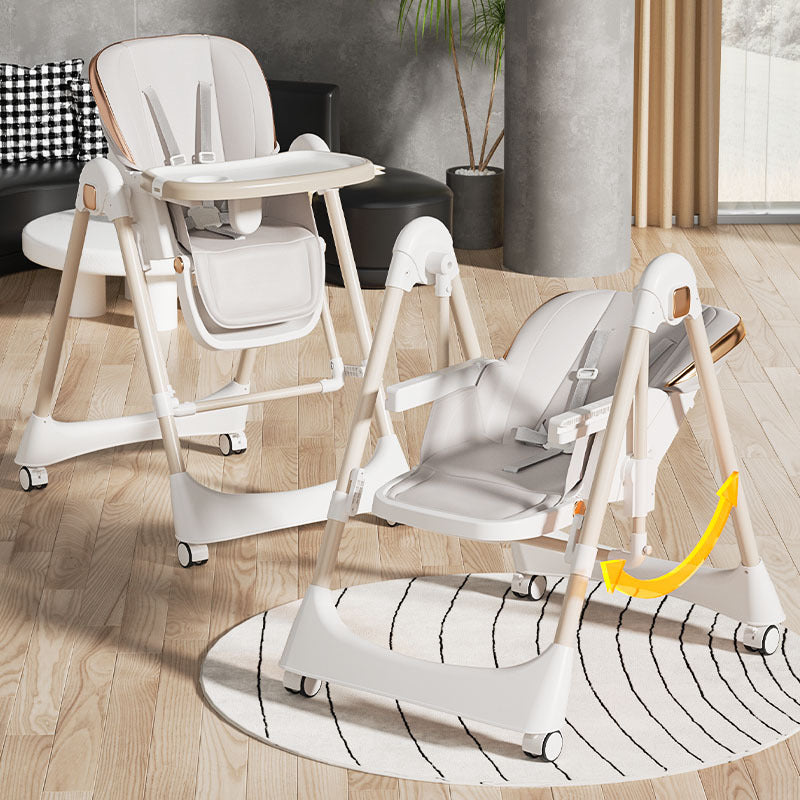 Baby high chair - home use, rocking & folding, multifunctional, convertible to toddler chair, dining chair