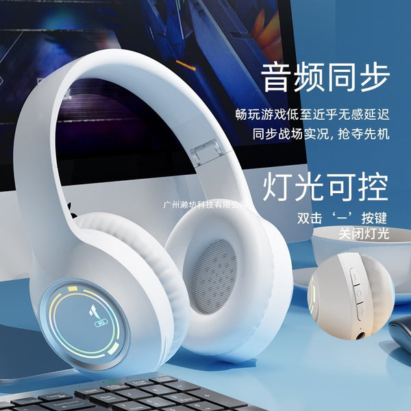 Official genuine headset Bluetooth headset 2025 new subwoofer noise reduction game with microphone call long battery life
