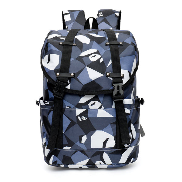 New men's fashion and simplicity travel backpack casual computer outdoor backpack middle school student backpack