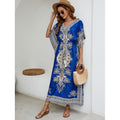 Sanya seaside vacation bohemia beach skirt exotic style loose bikini anti-scratch cover-up dress