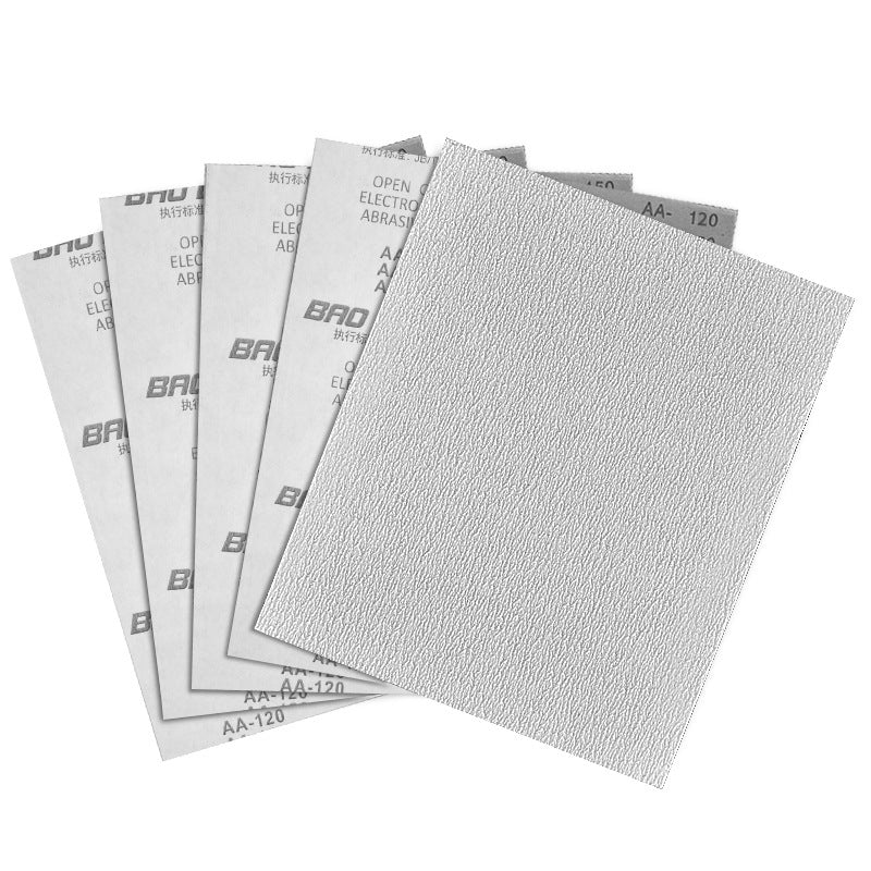 Sandpaper for sanding and polishing, ultra-fine 120 grit to 600 grit, wet/dry sandpaper, fine sandpaper, abrasive cloth, sanding paper, wet sanding for woodworking