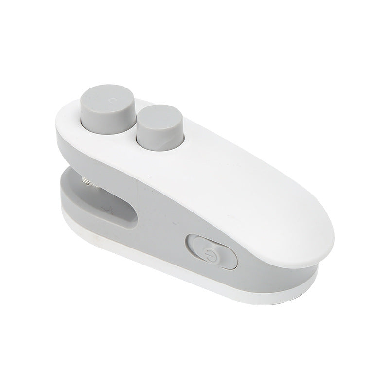 Household snack sealer, small home sealer, mini sealing machine, hand-press plastic sealer, plastic bag sealer
