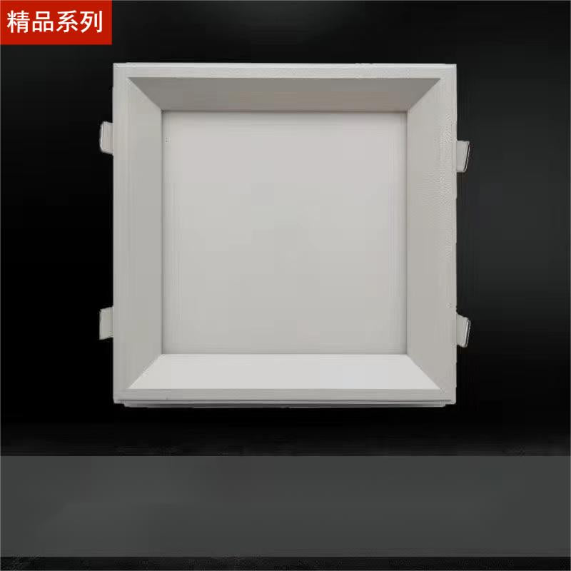 集成吊顶蜂窝大板LED灯19*19方灯20*20弹簧卡扣灯暗装嵌入式方灯