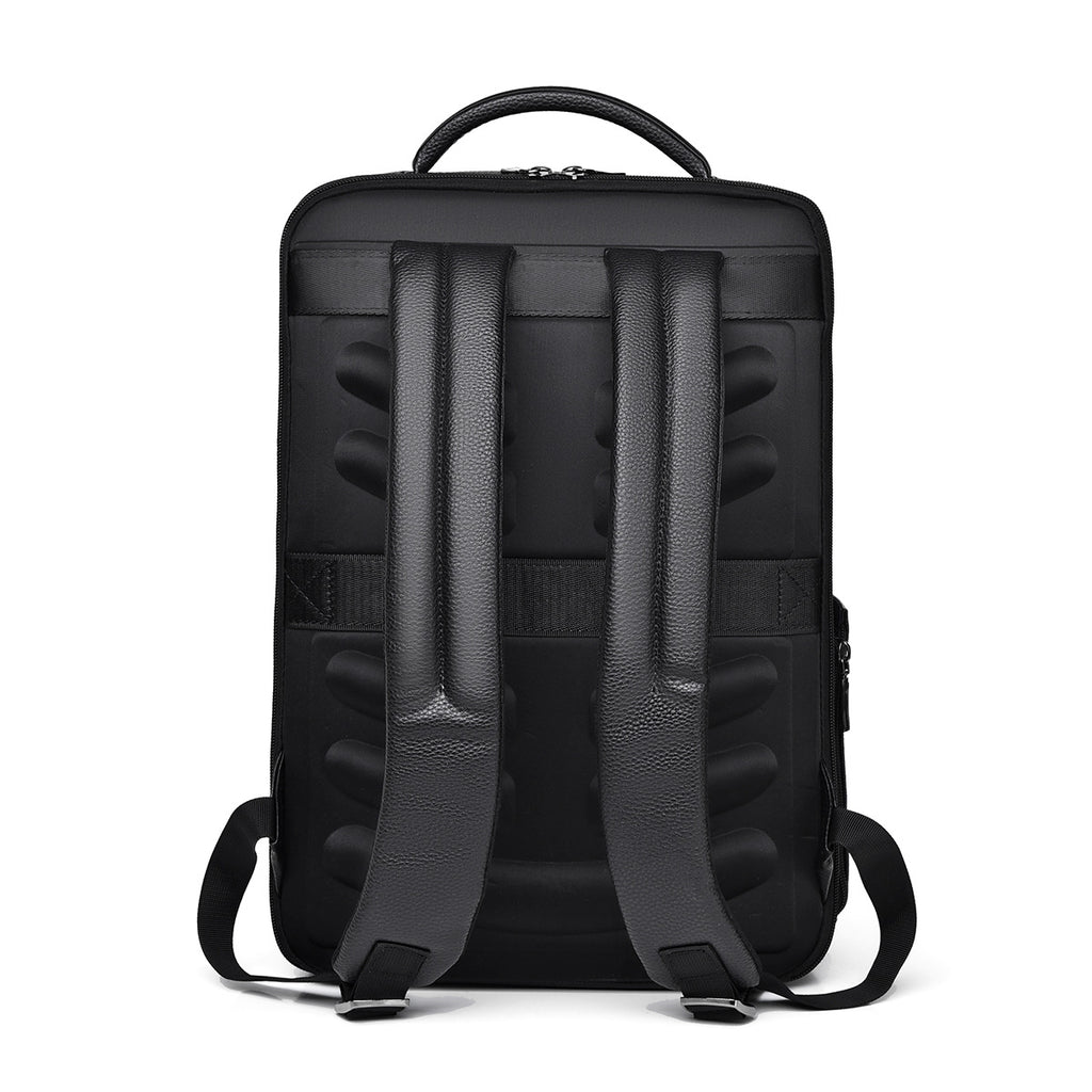 Spring casual schoolbag new high-end sense portable commuter business trend versatile ridge protection high-end simple backpack