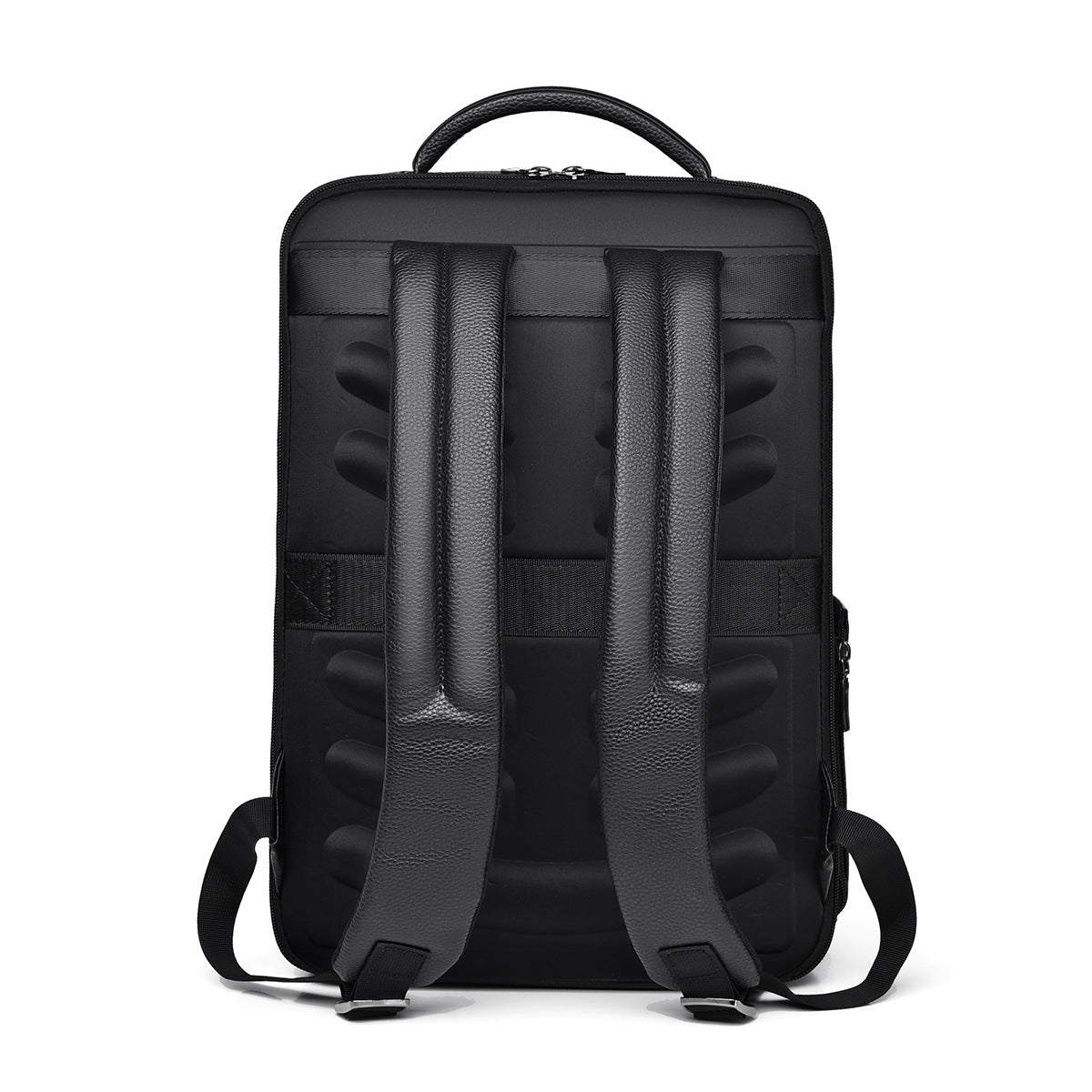Spring casual schoolbag new high-end sense portable commuter business trend versatile ridge protection high-end simple backpack