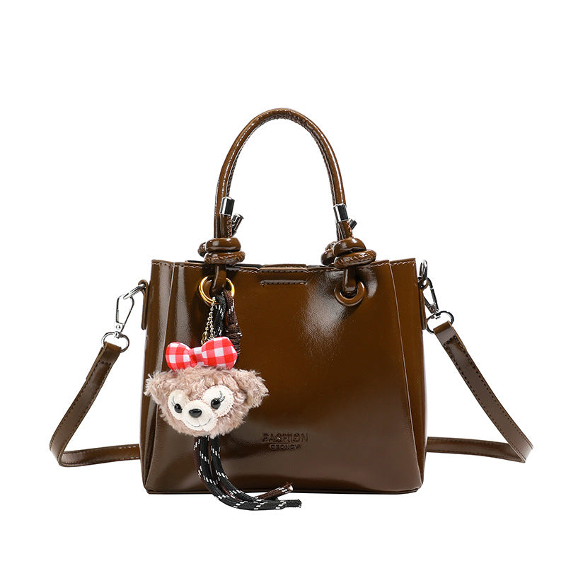 High-quality chic women's bag 2025 new arrival - trendy versatile shoulder & crossbody bag, fashionable leather tote bucket bag