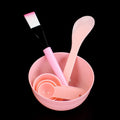 Beauty tools film adjustment bowl scale measuring chain spoon 5g15g facial mask brush stick soft mask powder spoon facial mask bowl wholesale