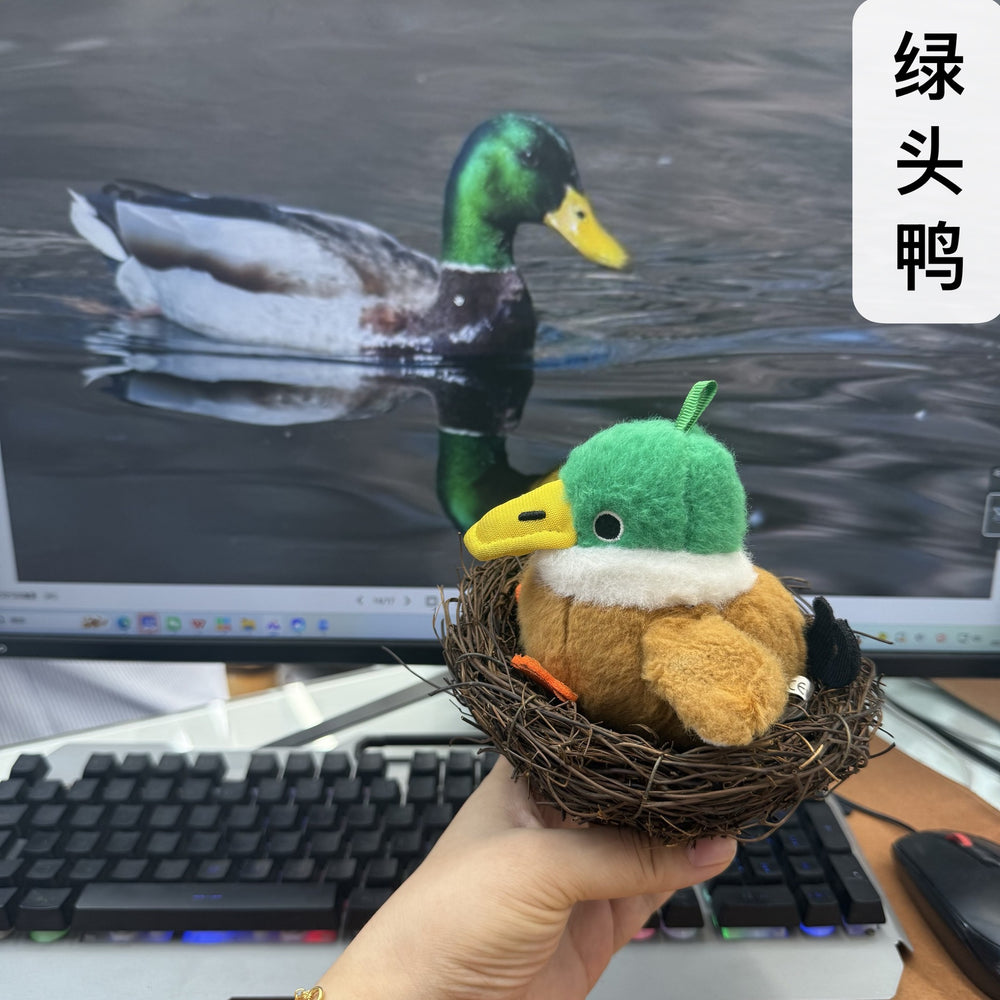Cat toy amazon cross-border electric simulation bird rechargeable cat self-healing sound shake bird stuffed toy