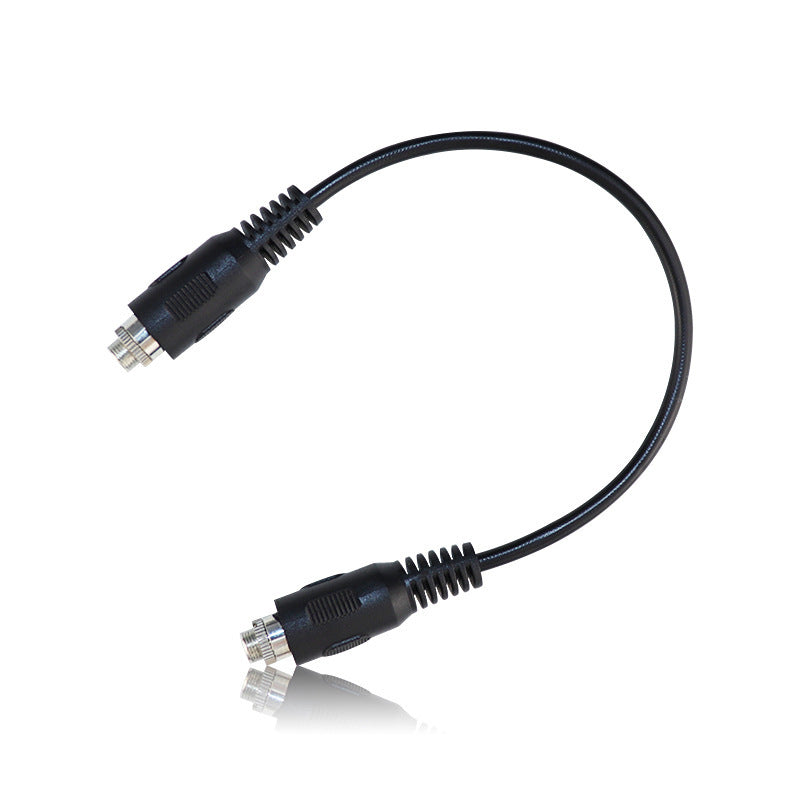 3.5Mm three-dimensional acoustic speaker to female, earphone nut audio cable can be fixed audio box with screw female audio cable