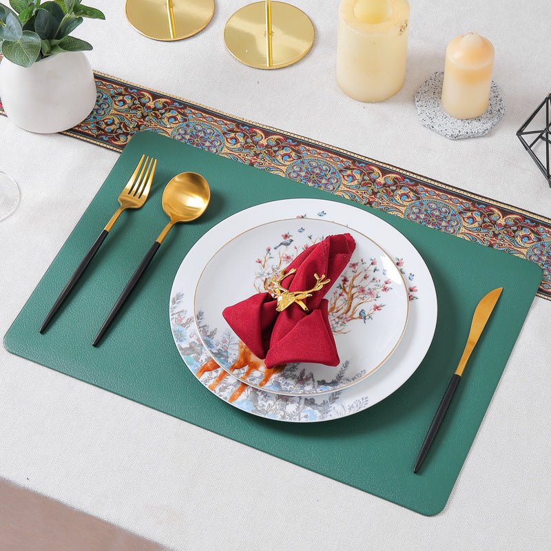 Ceramic tableware display set for showroom: nordic style dinnerware, plates, and western steak plate set