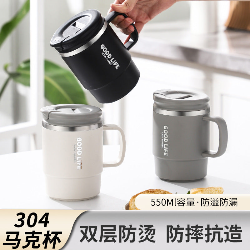 304 stainless steel mug - premium design, universal fit, tea infuser, gift box set - perfect for coffee, cola, and more!